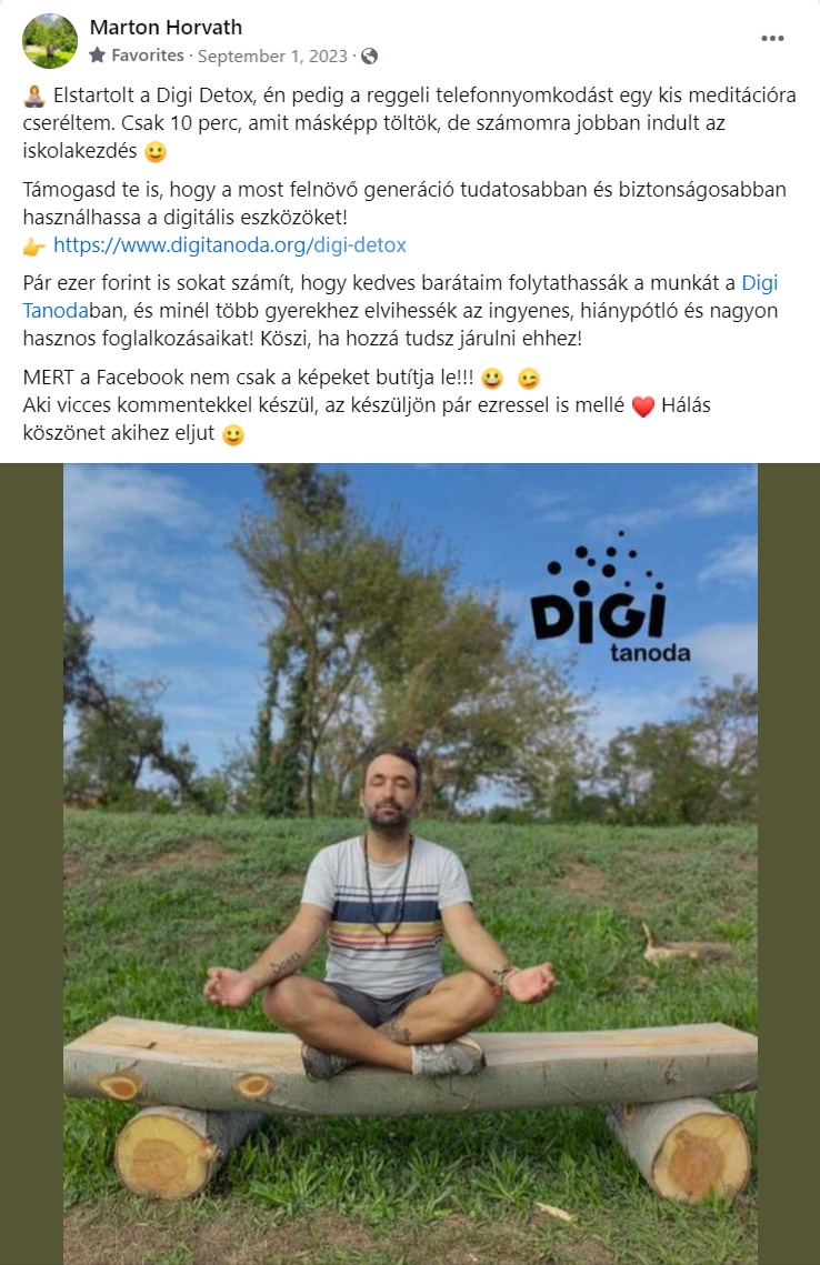 Digi detox poszt